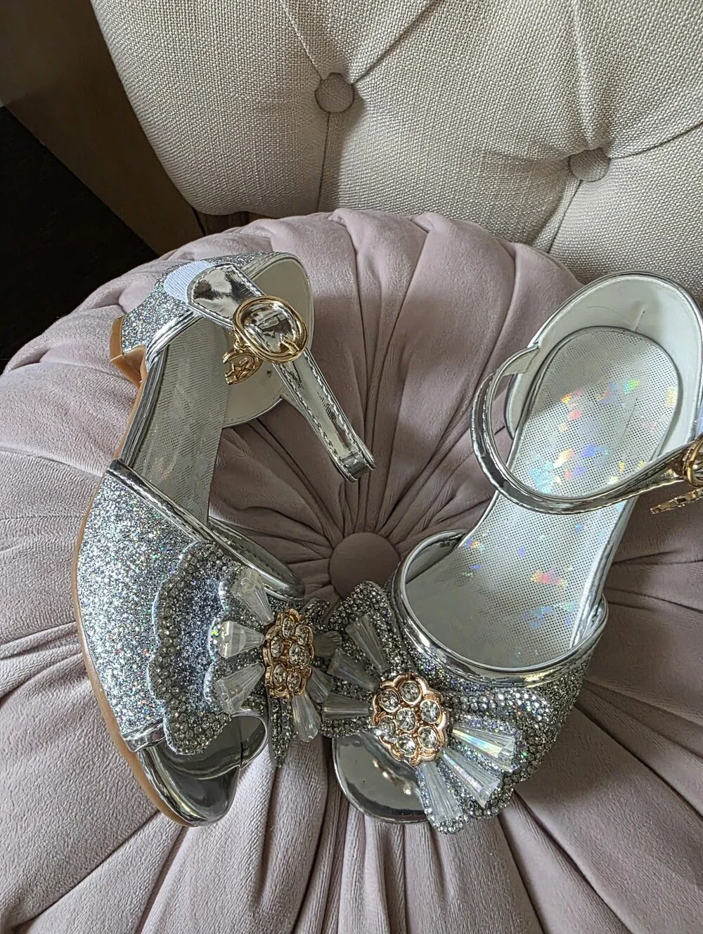 Glitter Sandals